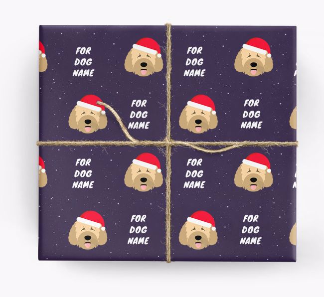 Christmas Wrapping Paper for your {breedFullName}